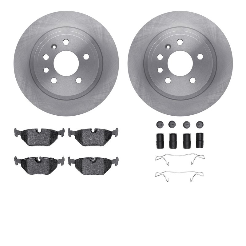Dynamite Friction 6612-65030 Disc Brake Kit - Rear