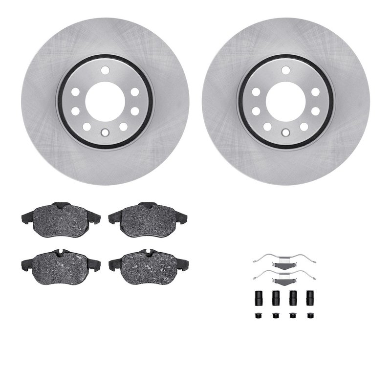 Dynamite Friction 6612-65052 Disc Brake Kit - Front
