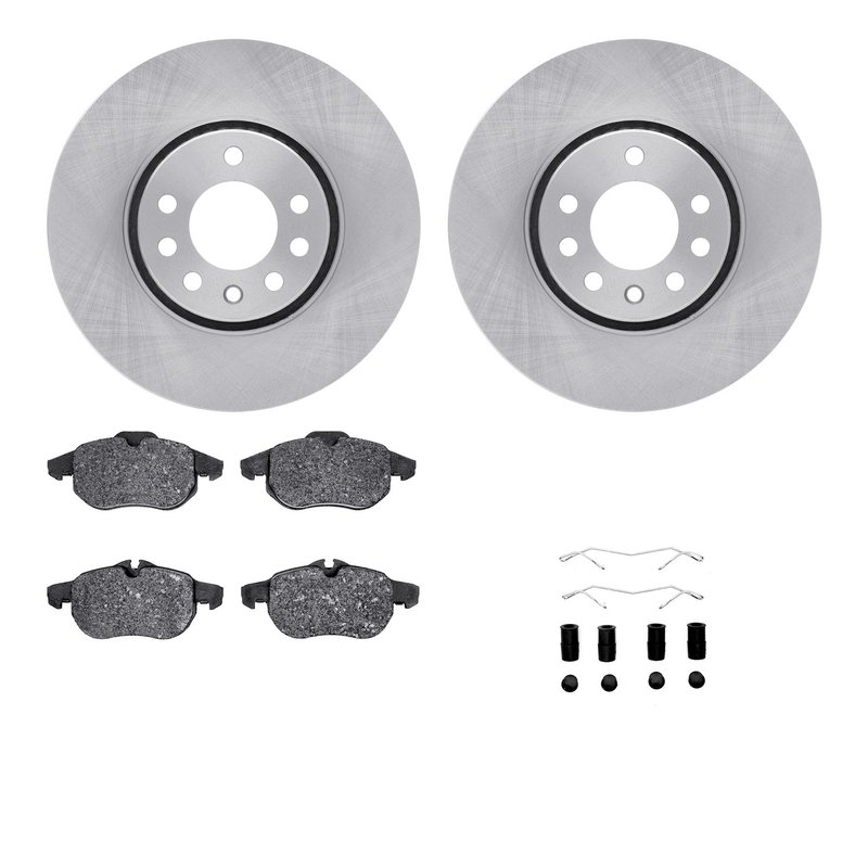Dynamite Friction 6612-65053 Disc Brake Kit - Front