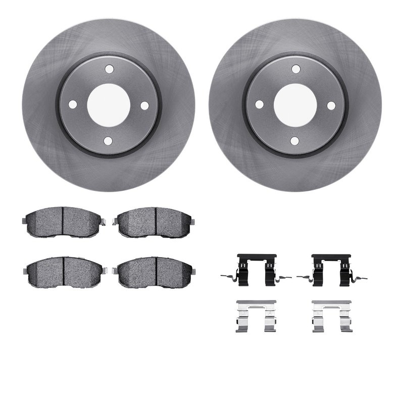 Dynamite Friction 6612-67019 Disc Brake Kit - Front