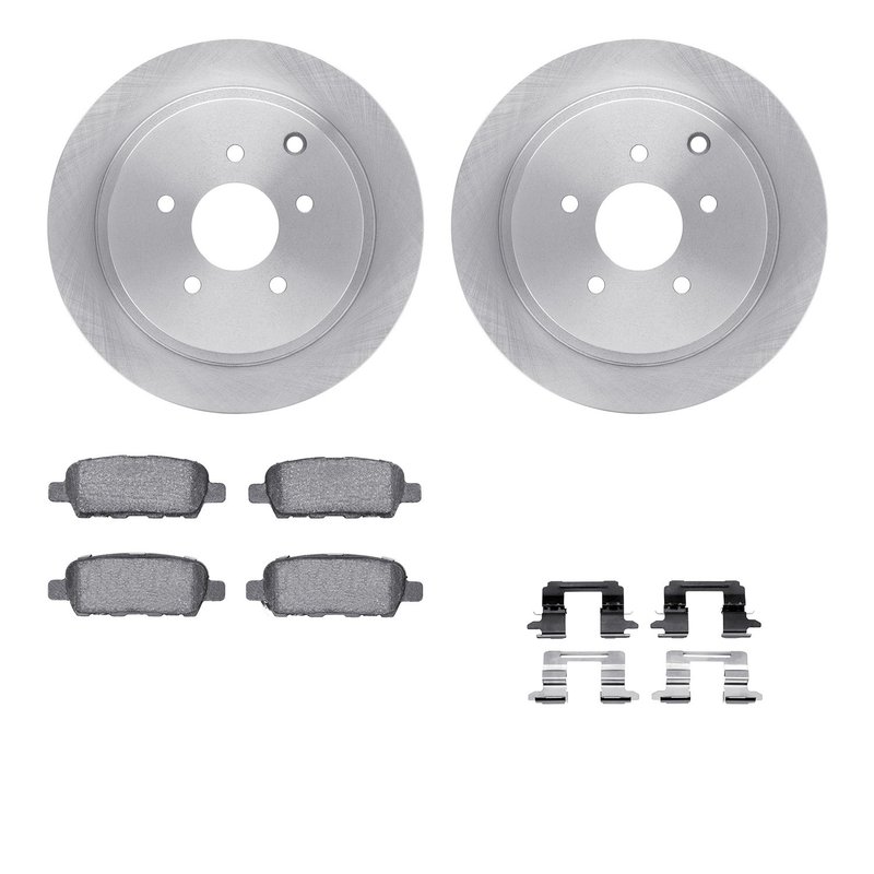 Dynamite Friction 6612-67047 Disc Brake Kit - Rear