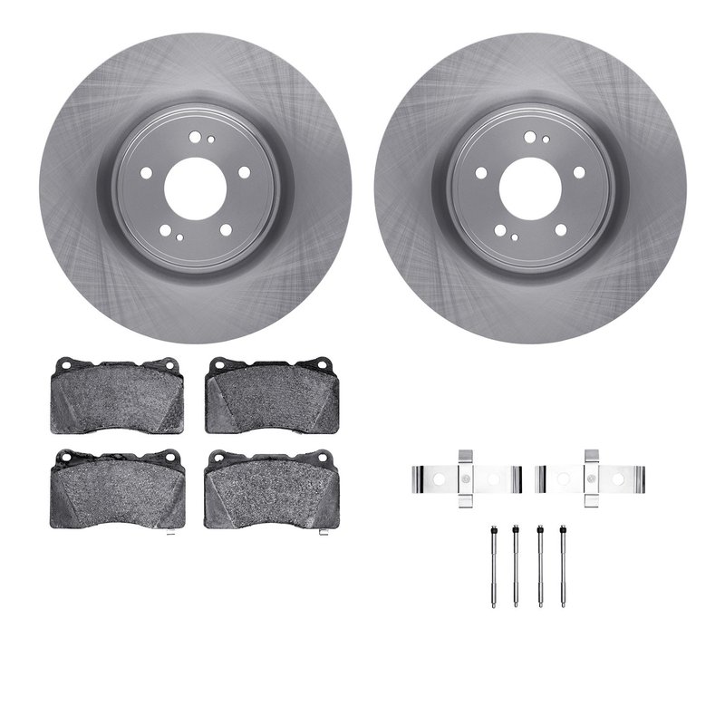 Dynamite Friction 6612-72015 Disc Brake Kit - Front