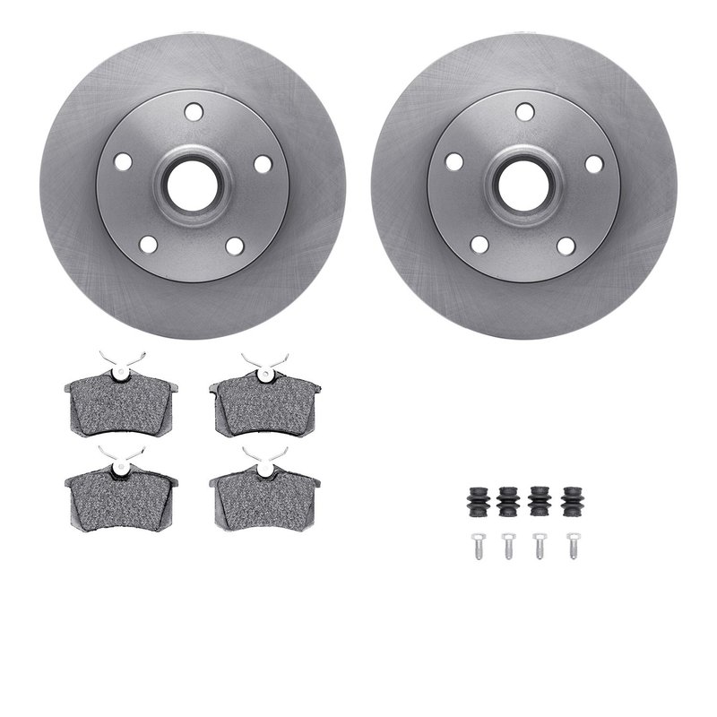 Dynamite Friction 6612-73078 Disc Brake Kit - Rear
