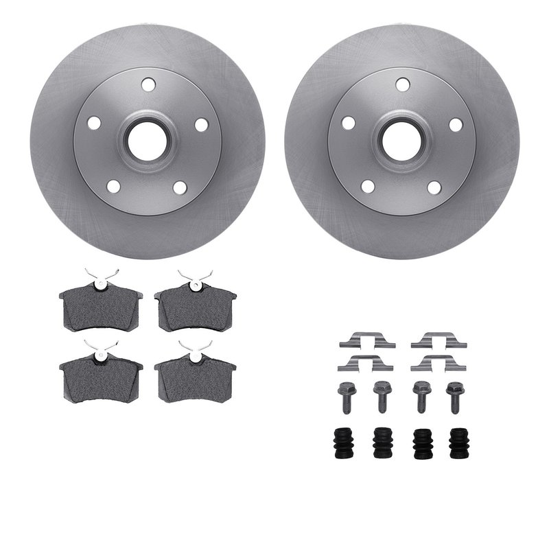 Dynamite Friction 6612-73079 Disc Brake Kit - Rear
