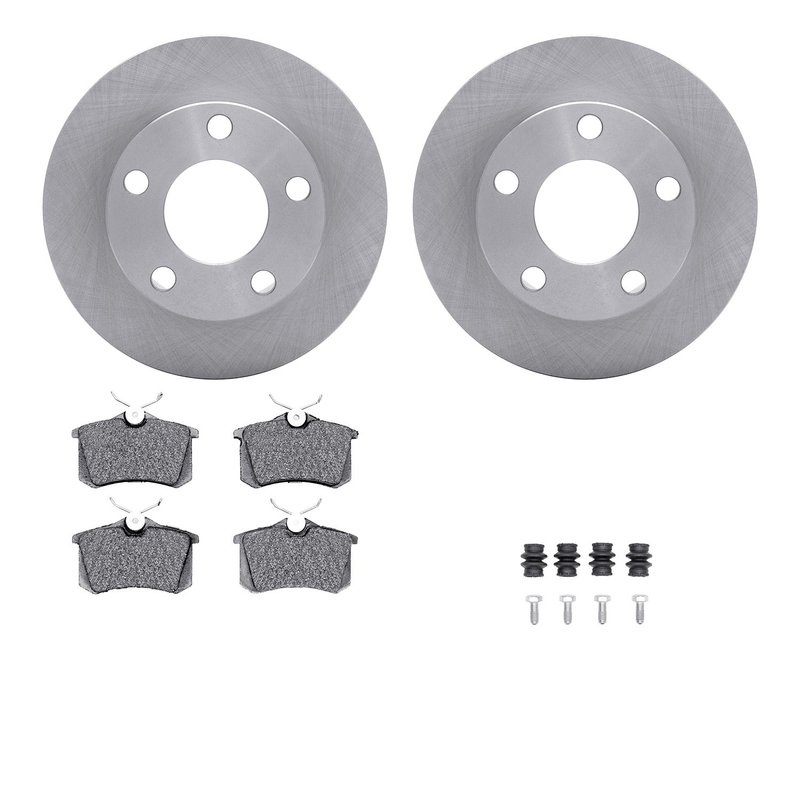 Dynamite Friction 6612-73086 Disc Brake Kit - Rear