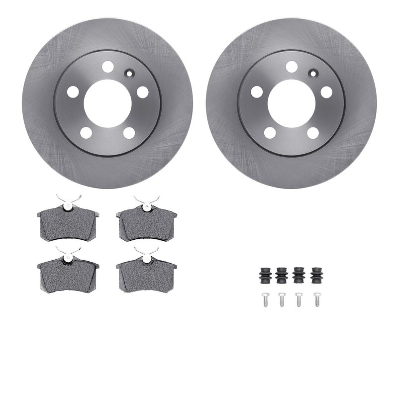 Dynamite Friction 6612-73111 Disc Brake Kit - Rear