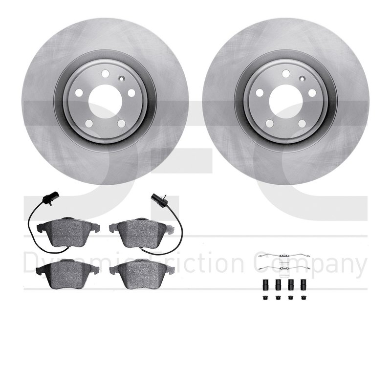 Dynamic Friction 6612-73116 Disc Brake Kit - Front