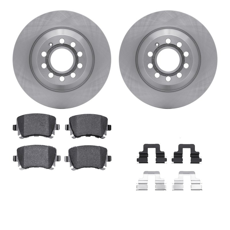 Dynamite Friction 6612-73168 Disc Brake Kit - Rear