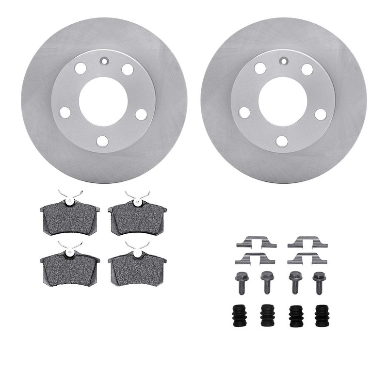 Dynamite Friction 6612-73172 Disc Brake Kit - Rear