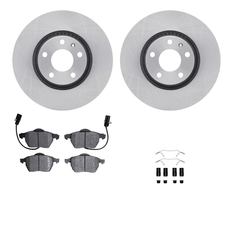 Dynamite Friction 6612-73176 Disc Brake Kit - Front