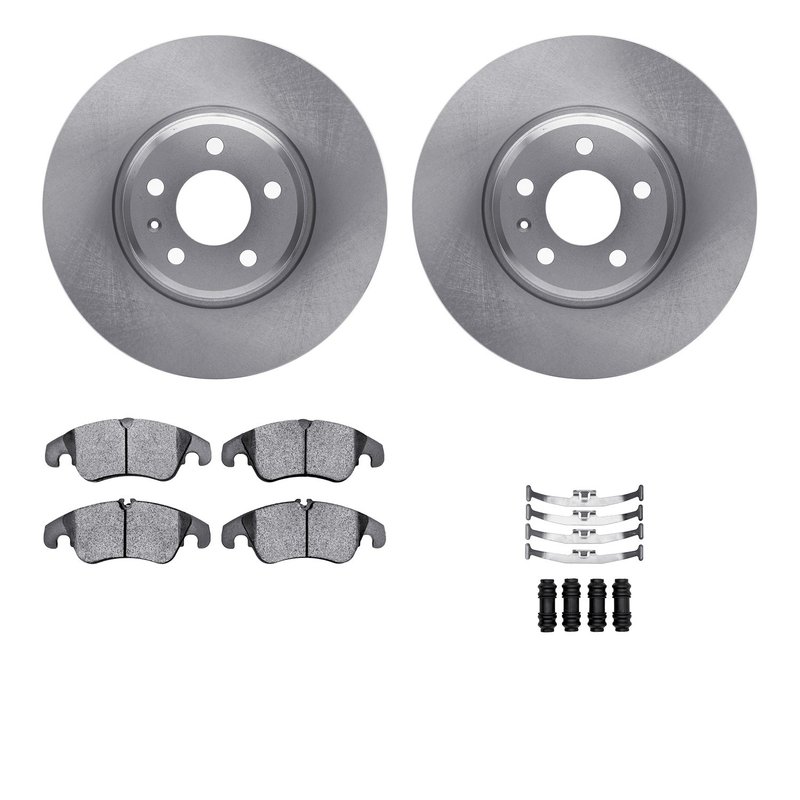 Dynamite Friction 6612-73217 Disc Brake Kit - Front