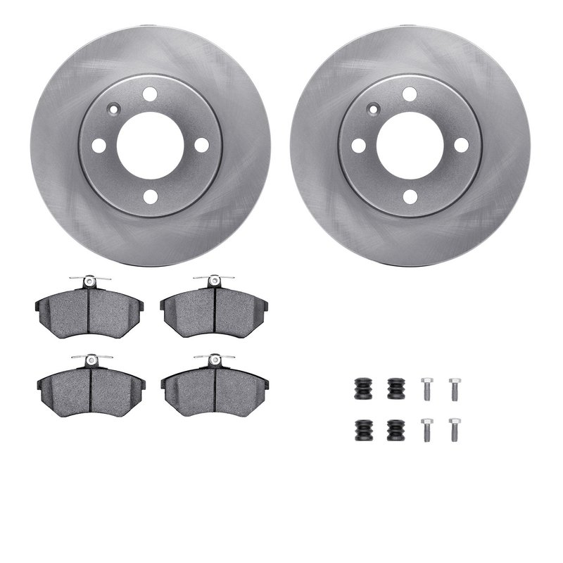 Dynamite Friction 6612-74015 Disc Brake Kit - Front