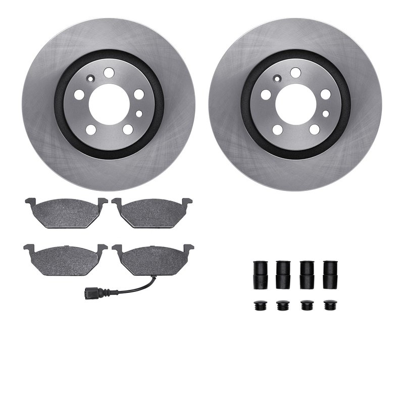 Dynamite Friction 6612-74077 Disc Brake Kit - Front