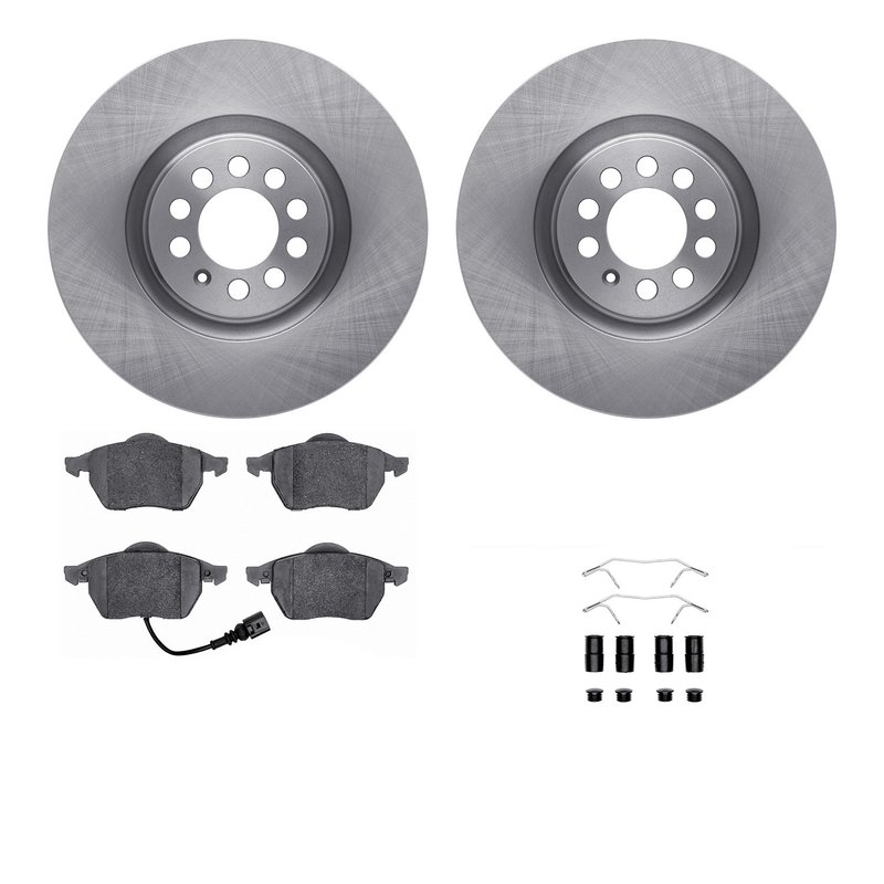 Dynamite Friction 6612-74105 Disc Brake Kit - Front