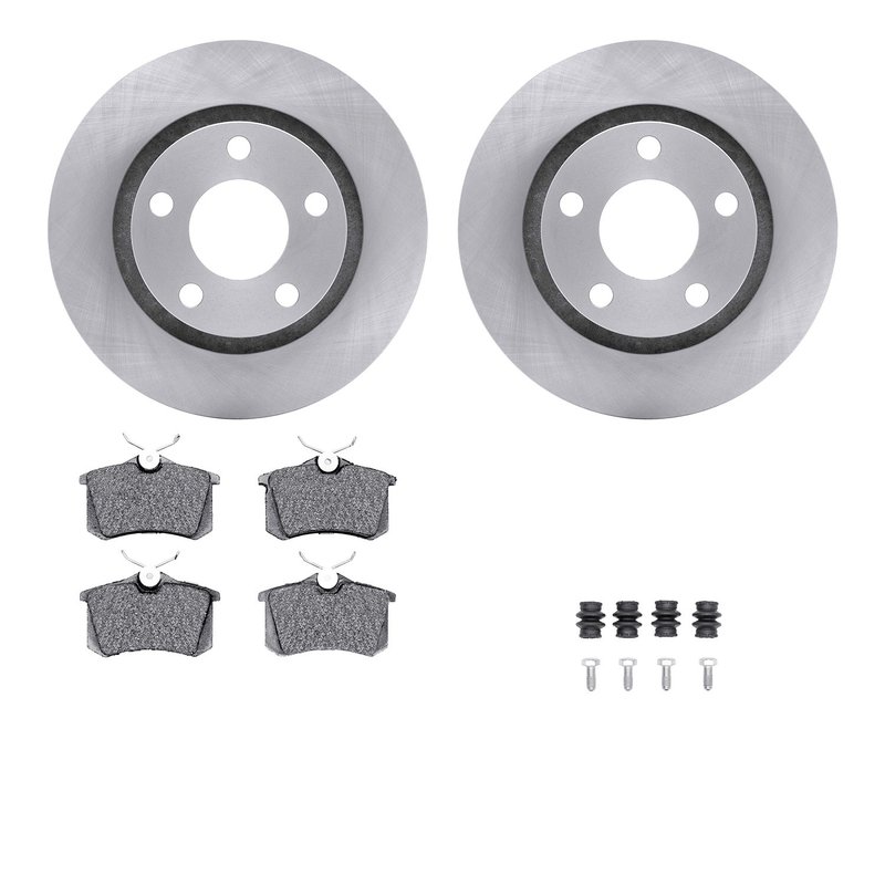 Dynamite Friction 6612-74115 Disc Brake Kit - Rear