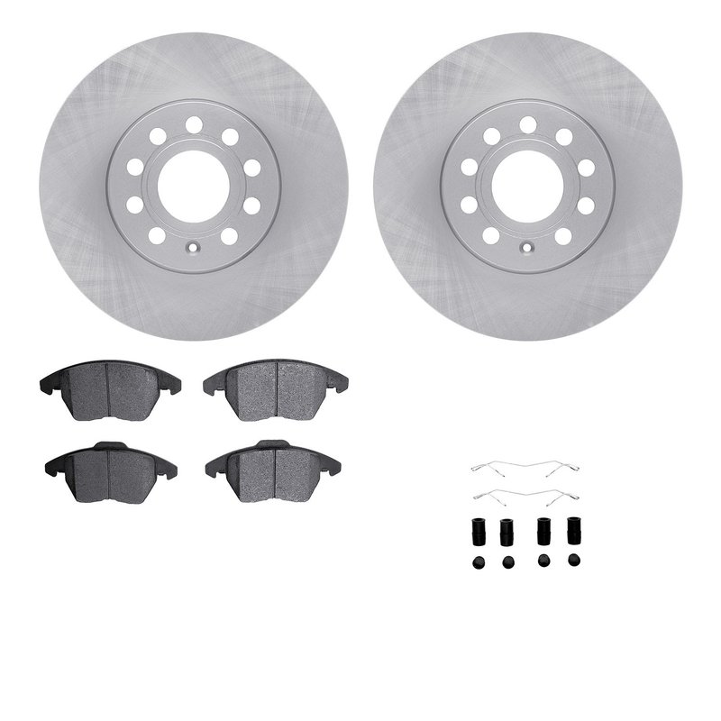 Dynamite Friction 6612-74129 Disc Brake Kit - Front
