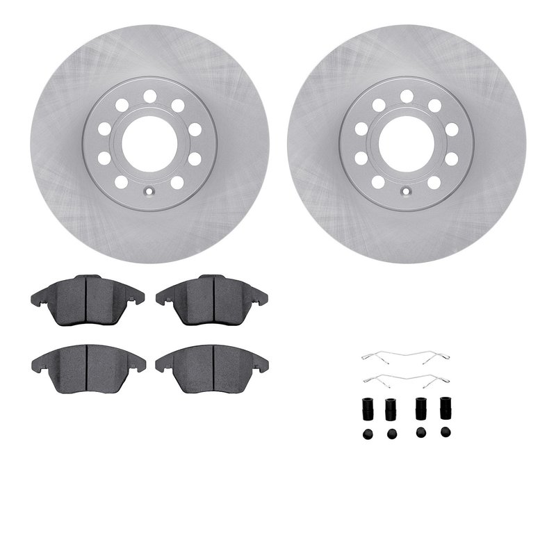 Dynamite Friction 6612-74130 Disc Brake Kit - Front