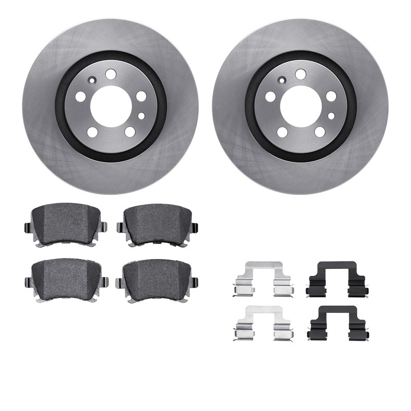 Dynamite Friction 6612-74147 Disc Brake Kit - Rear