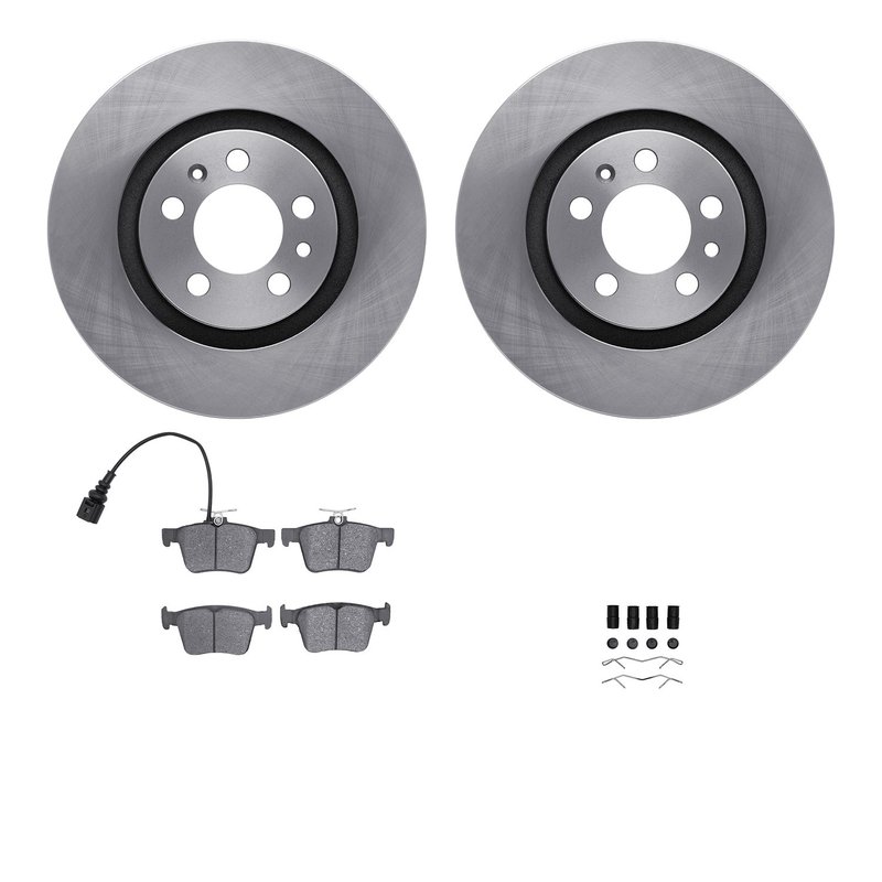 Dynamite Friction 6612-74148 Disc Brake Kit - Rear
