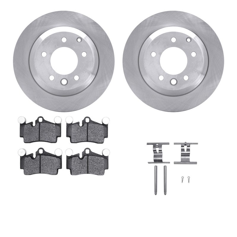 Dynamite Friction 6612-74184 Disc Brake Kit - Rear