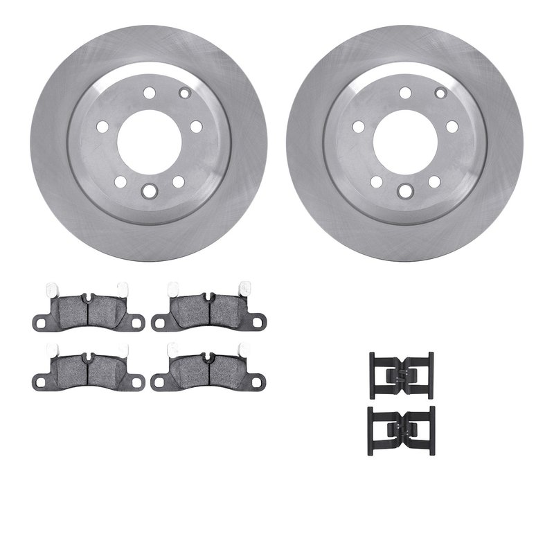 Dynamite Friction 6612-74185 Disc Brake Kit - Rear