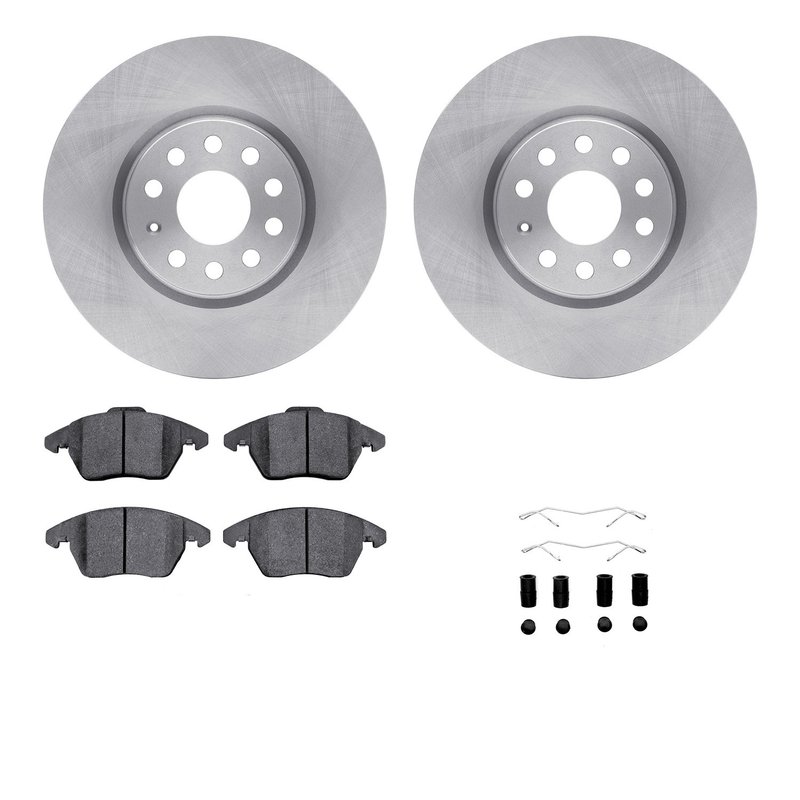 Dynamite Friction 6612-74213 Disc Brake Kit - Front