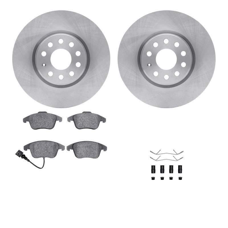 Dynamite Friction 6612-74214 Disc Brake Kit - Front
