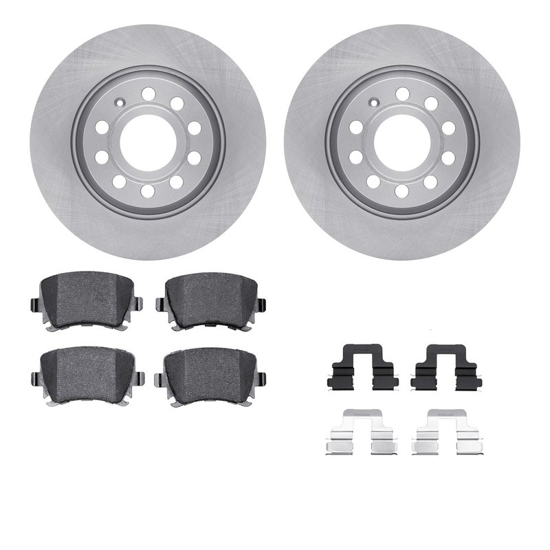 Dynamite Friction 6612-74218 Disc Brake Kit - Rear