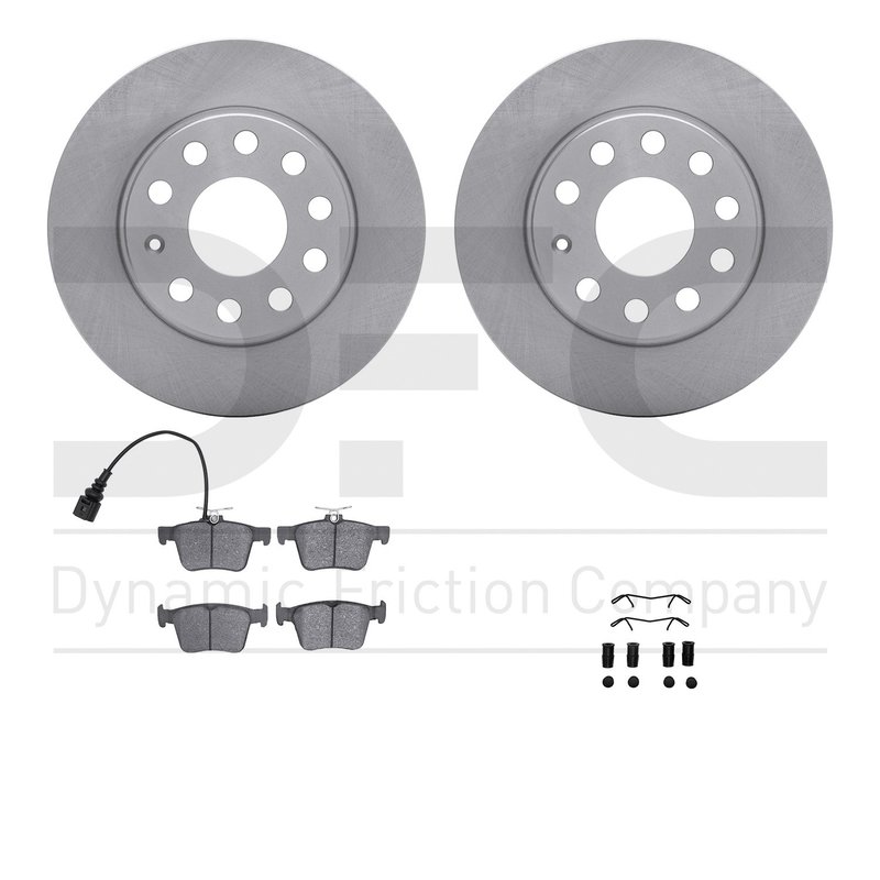 Dynamite Friction 6612-74230 Disc Brake Kit - Rear