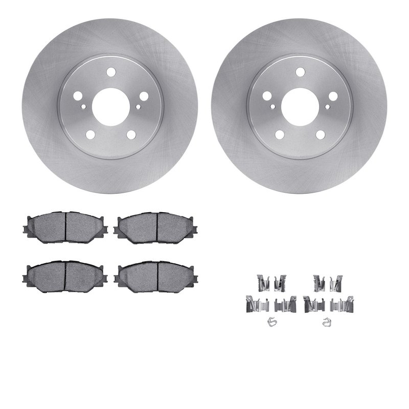 Dynamite Friction 6612-76007 Disc Brake Kit - Front