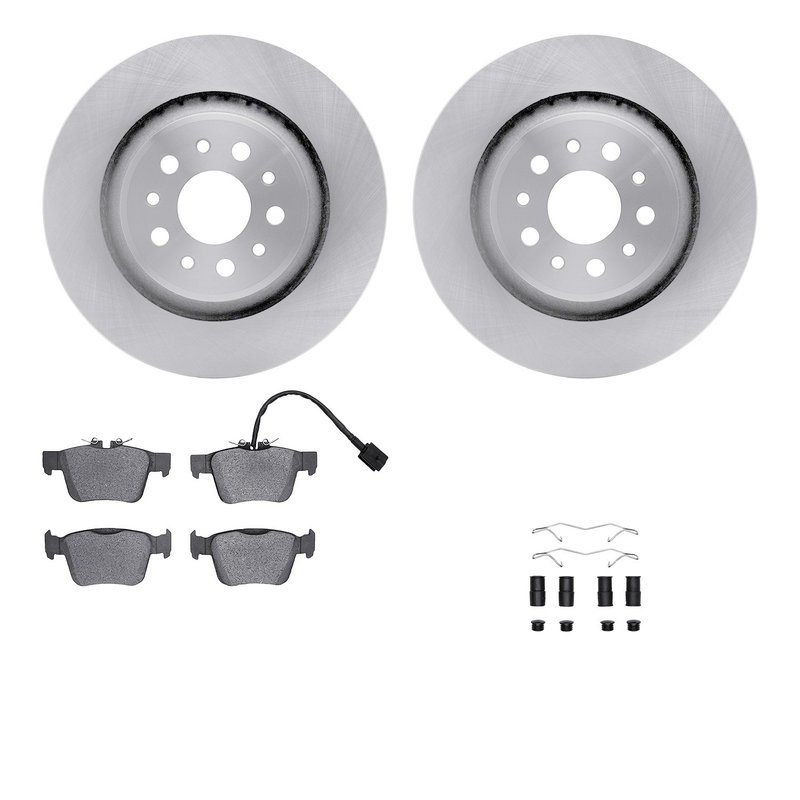 Dynamite Friction 6612-79010 Disc Brake Kit - Rear