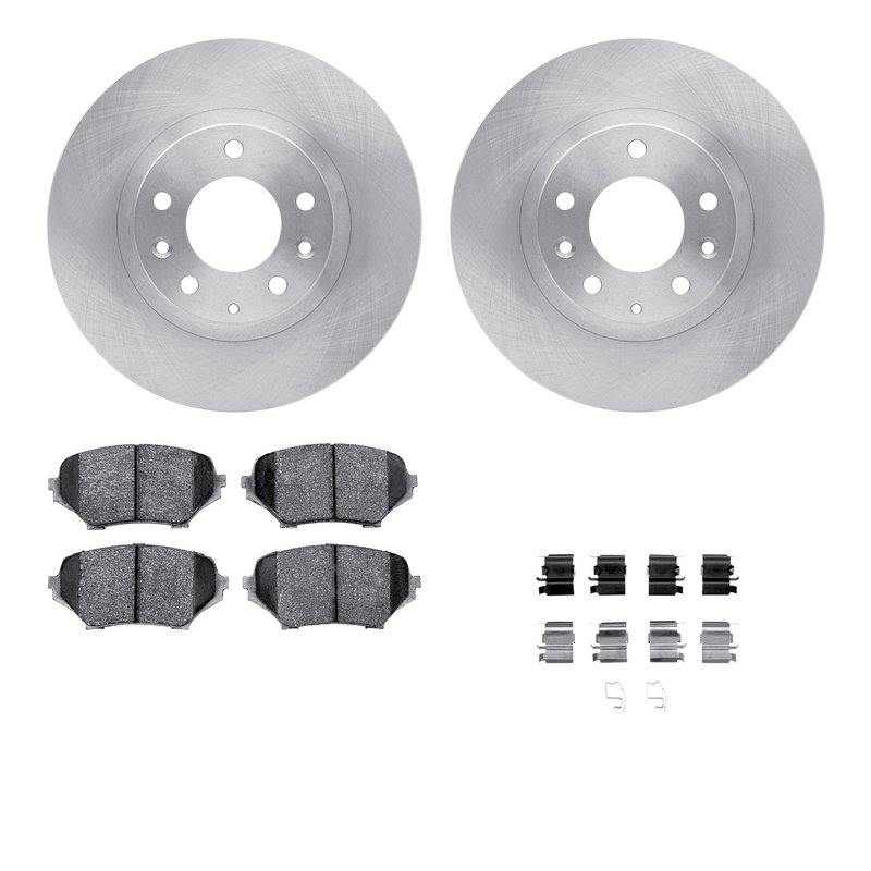 Dynamite Friction 6612-80015 Disc Brake Kit - Front