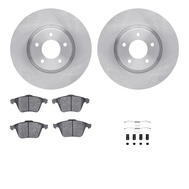 Dynamite Friction 6612-80019 Disc Brake Kit - Front