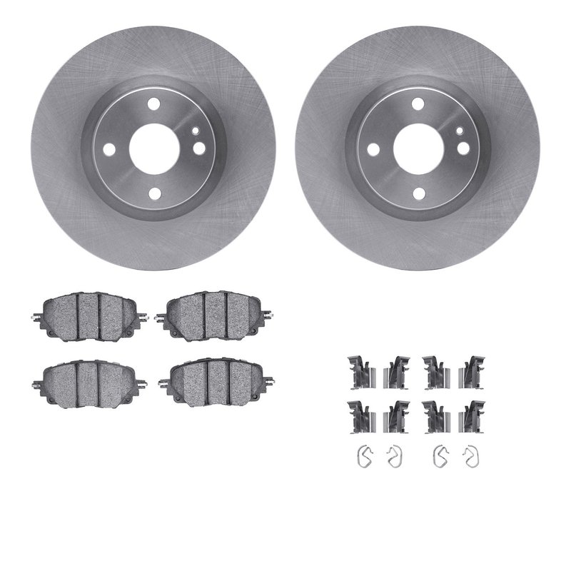 Dynamite Friction 6612-80035 Disc Brake Kit - Front