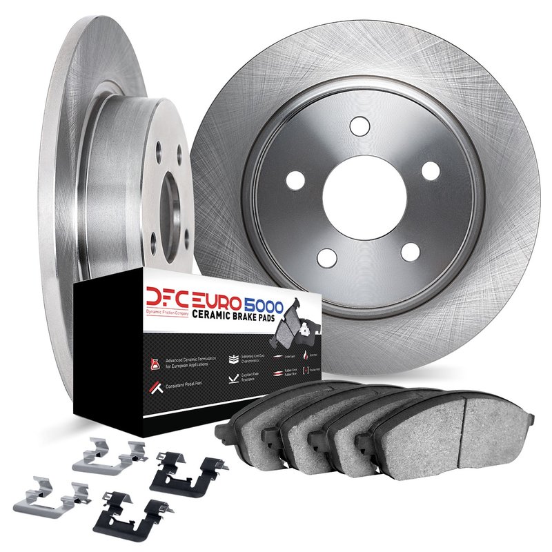 Dynamic Friction 6612-92007 Disc Brake Kit - Rear