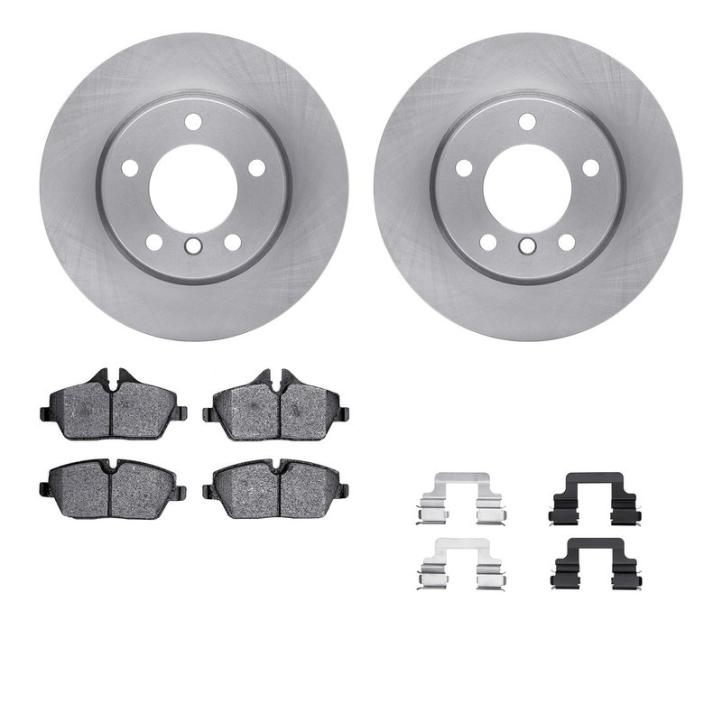 Dynamite Friction 6612-92011 Disc Brake Kit - Front