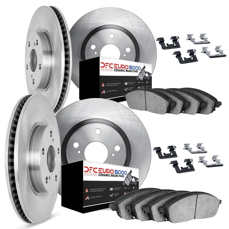 Dynamite Friction 6614-31035 Disc Brake Kit - Front and Rear