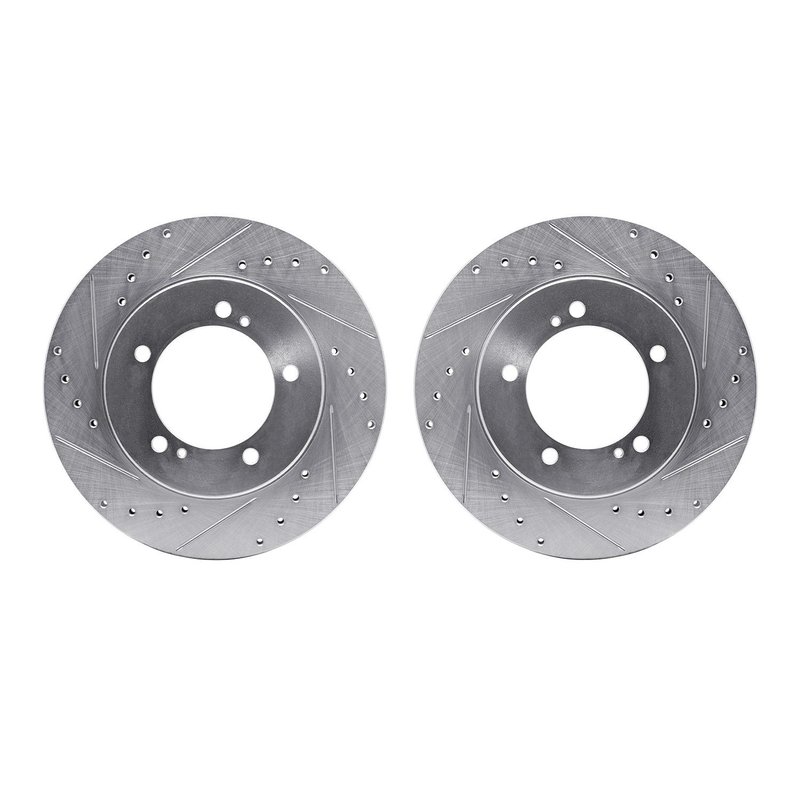 Dynamite Friction 7002-01002 Disc Brake Rotor Set - Front