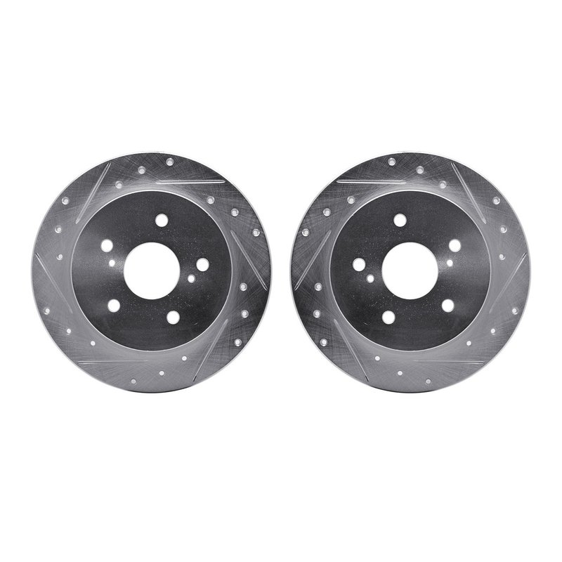 Dynamite Friction 7002-01013 Disc Brake Rotor Set - Rear