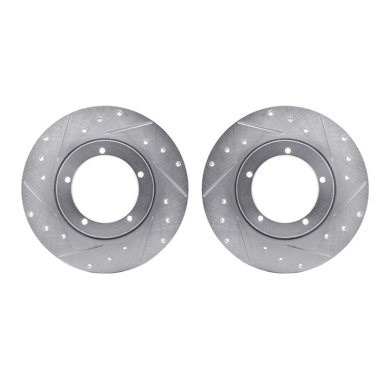 Dynamite Friction 7002-02001 Disc Brake Rotor Set - Front