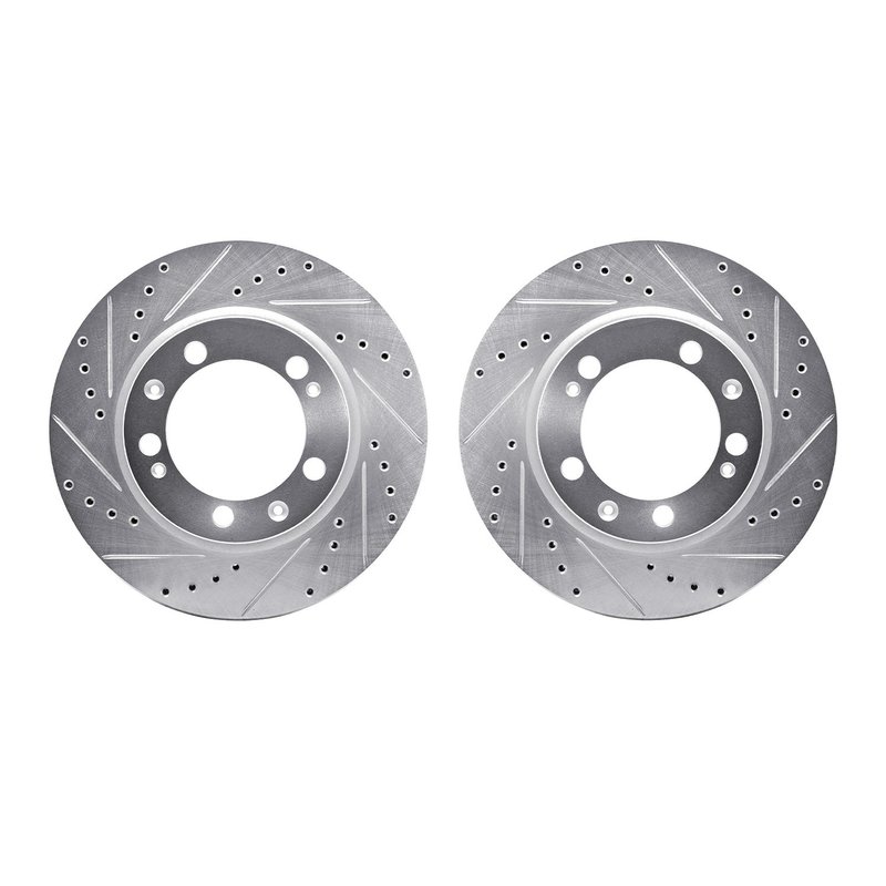 Dynamite Friction 7002-02010 Disc Brake Rotor Set - Front