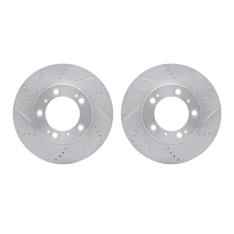 Dynamite Friction 7002-02015 Disc Brake Rotor Set - Front