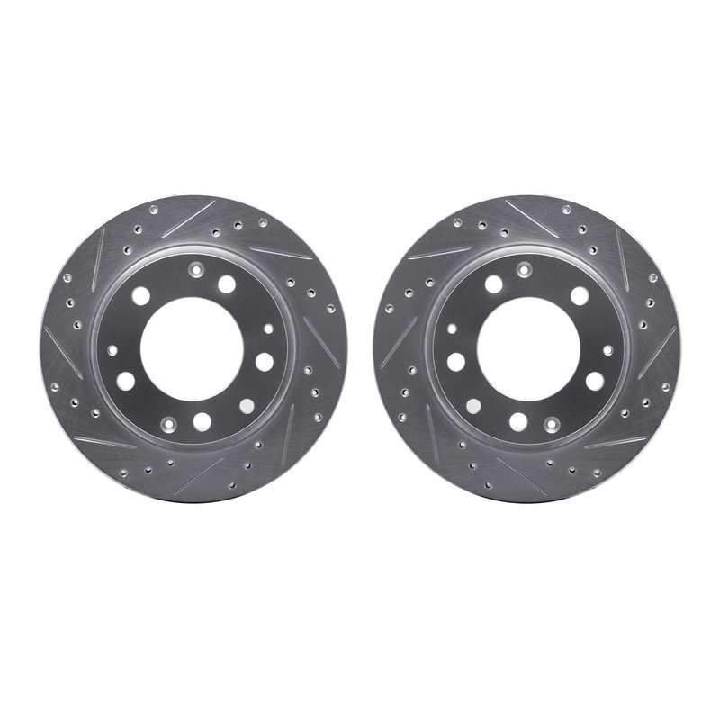 Dynamite Friction 7002-02027 Disc Brake Rotor Set - Rear