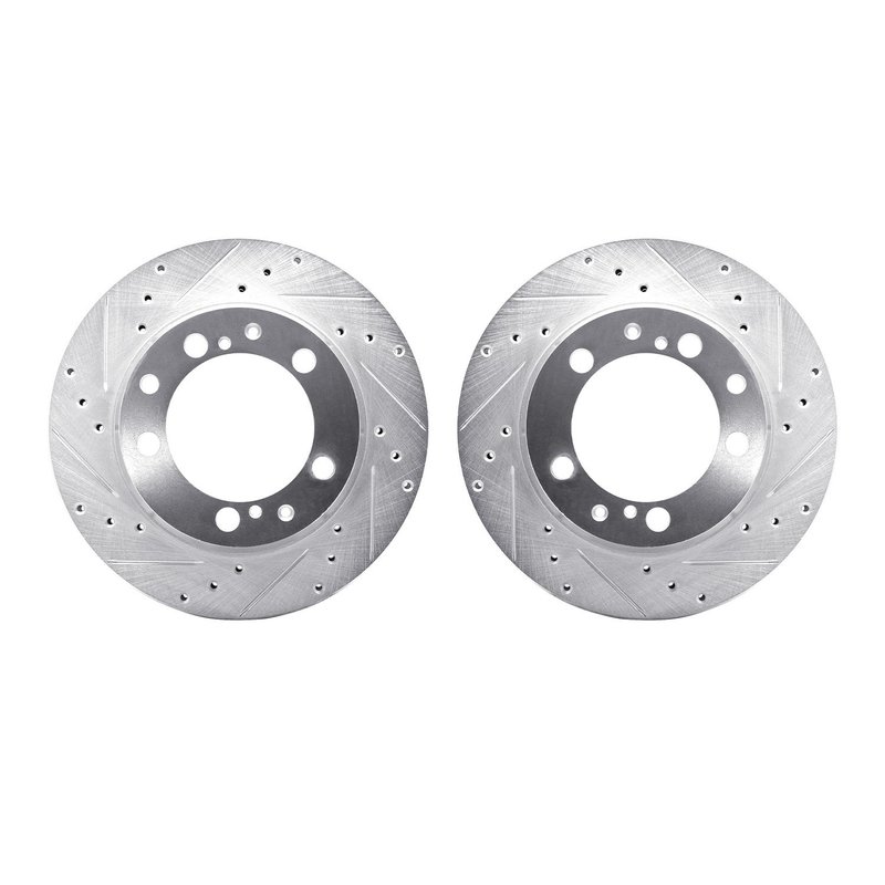 Dynamite Friction 7002-02029 Disc Brake Rotor Set - Rear