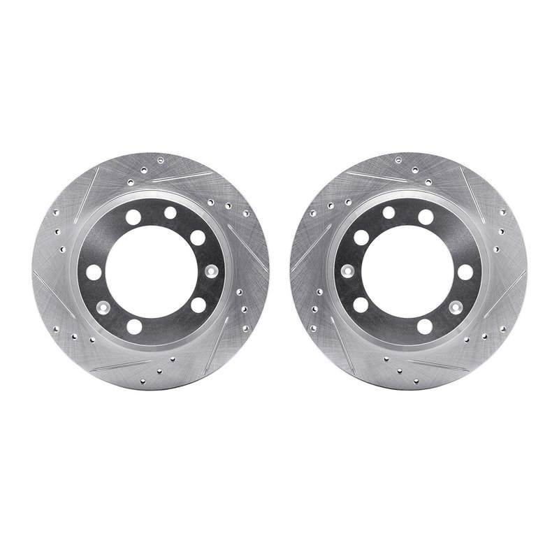 Dynamite Friction 7002-02038 Disc Brake Rotor Set - Rear