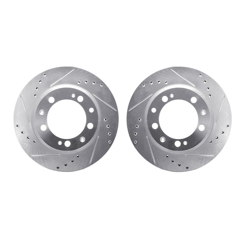 Dynamite Friction 7002-02039 Disc Brake Rotor Set - Rear