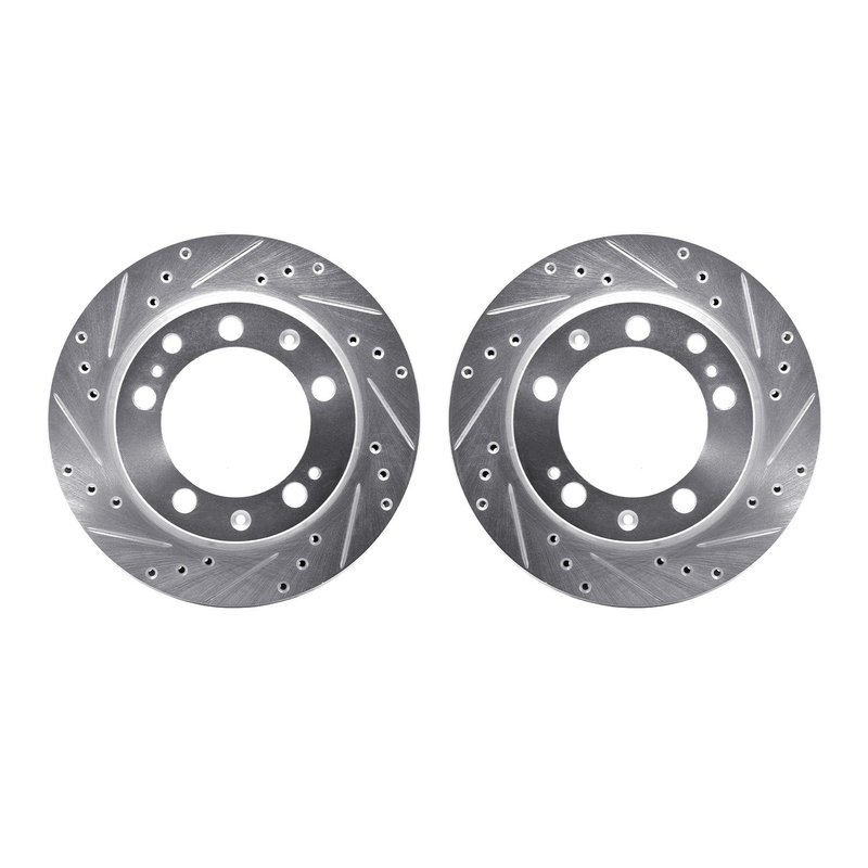Dynamite Friction 7002-02040 Disc Brake Rotor Set - Rear