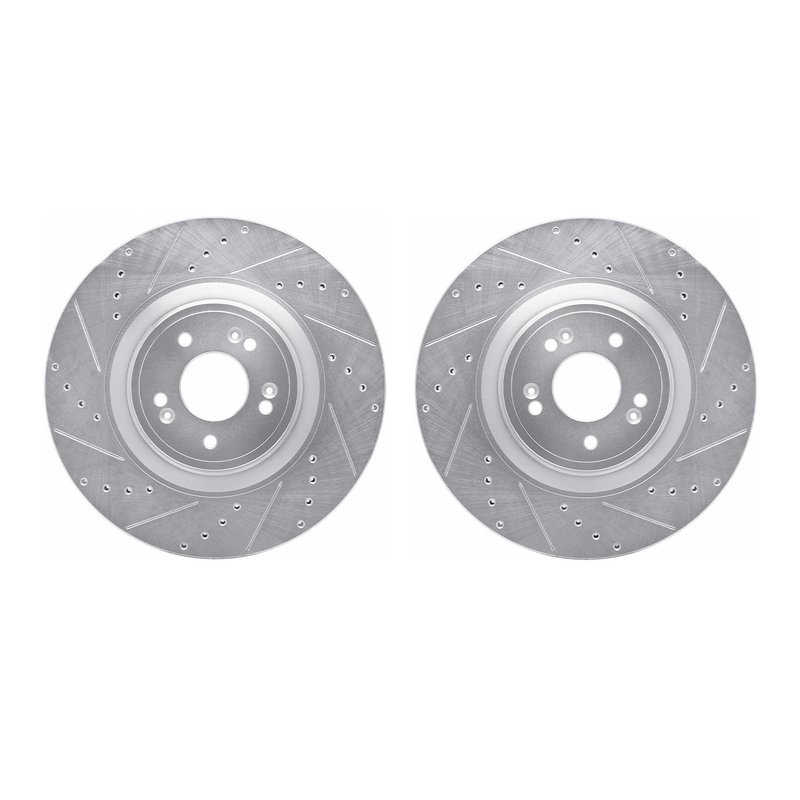 Dynamite Friction 7002-03005 Disc Brake Rotor Set - Front