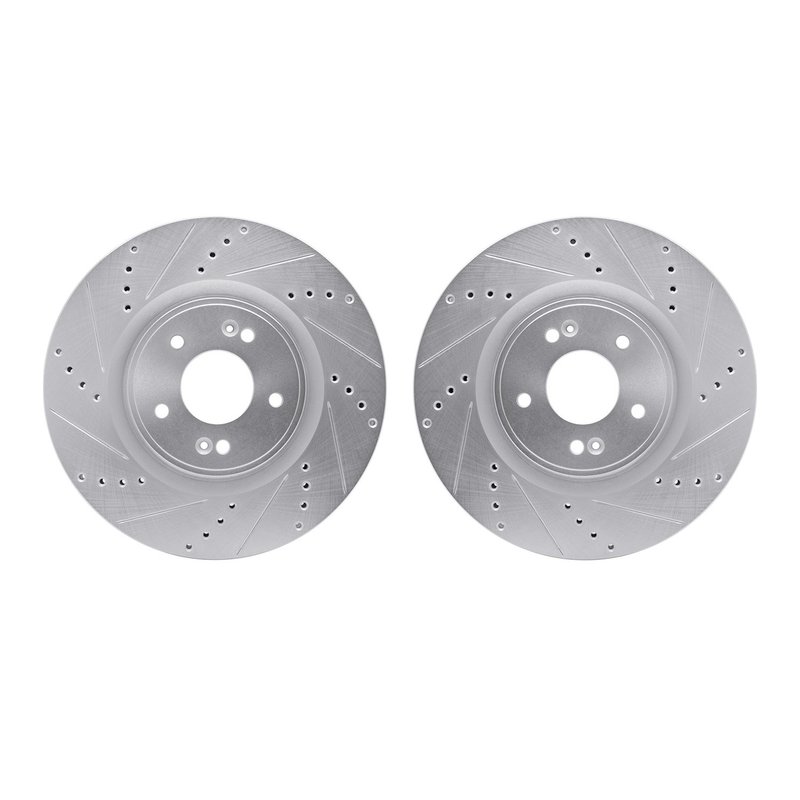 Dynamite Friction 7002-03017 Disc Brake Rotor Set - Front