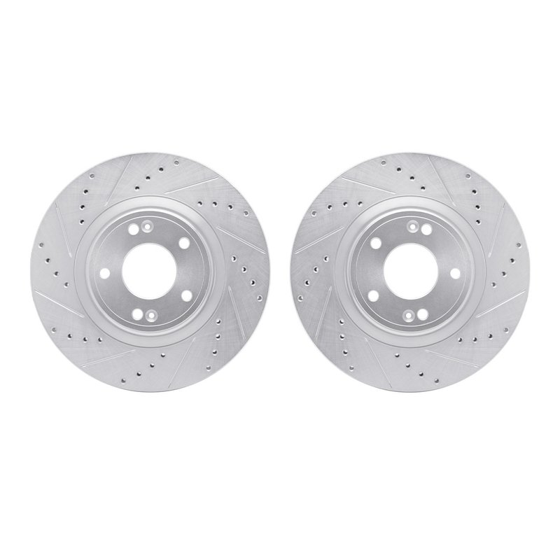 Dynamite Friction 7002-03018 Disc Brake Rotor Set - Front